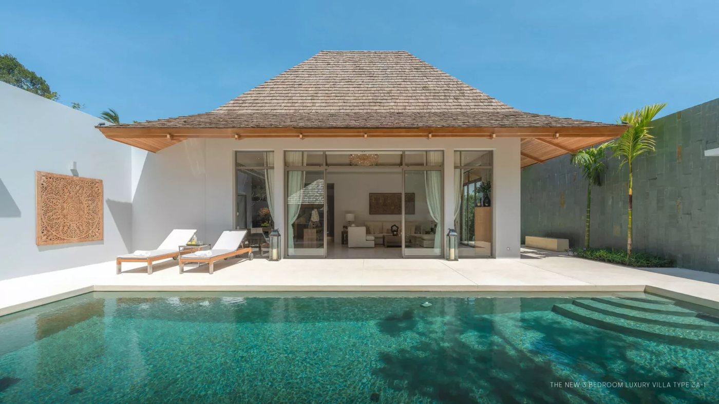 Anchan Indigo — villa exterior, front view